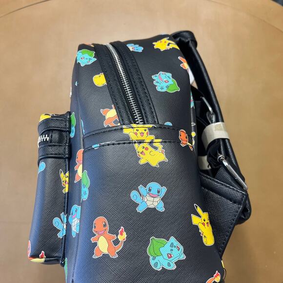 NEW Loungefly Collection Pokemon Starters Mini Backpack - Picture 2 of 6